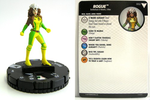 Heroclix 002 rogue - -, x-men