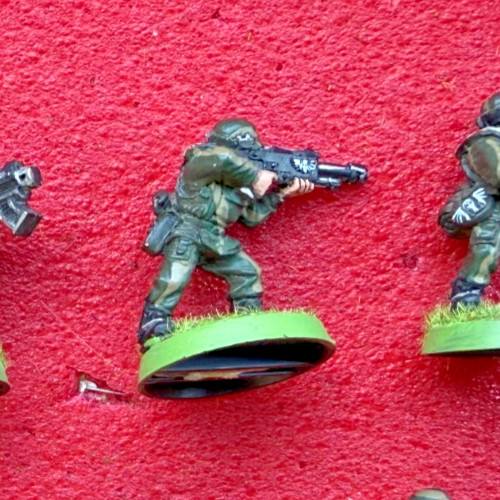 Cadian shock troop lasgun - cadian,