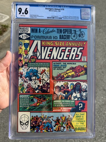 Avengers annual cgc - avengers, #10