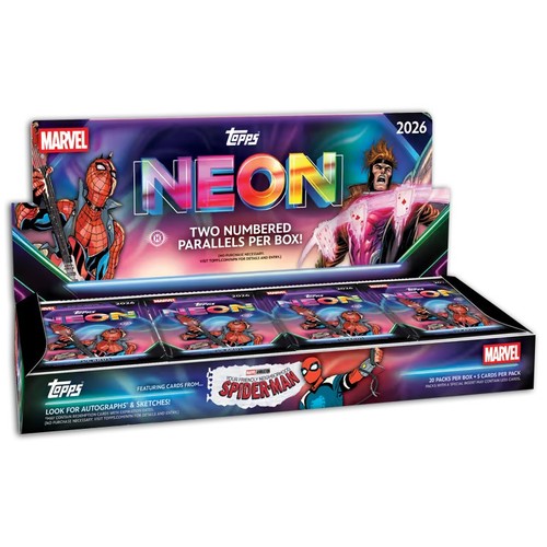 Topps neon marvel trading - topps,