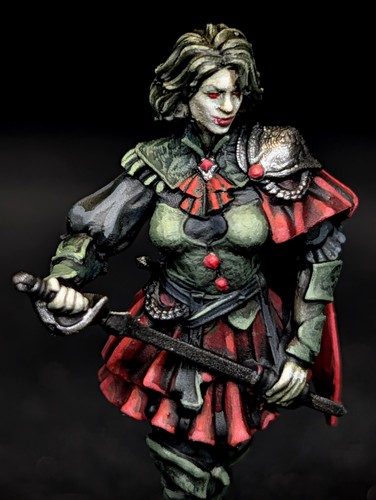 Female vampire noble duelist - vampire,