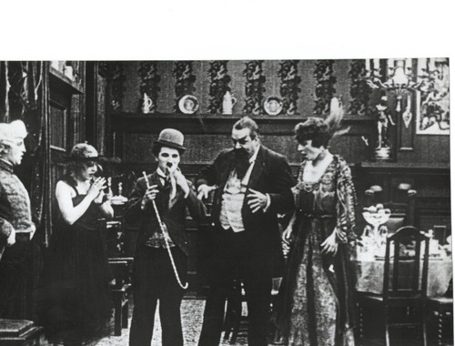 Charlie chaplin and billy - charlie, west