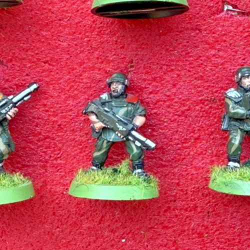Cadian shock troop lasgun - shock,